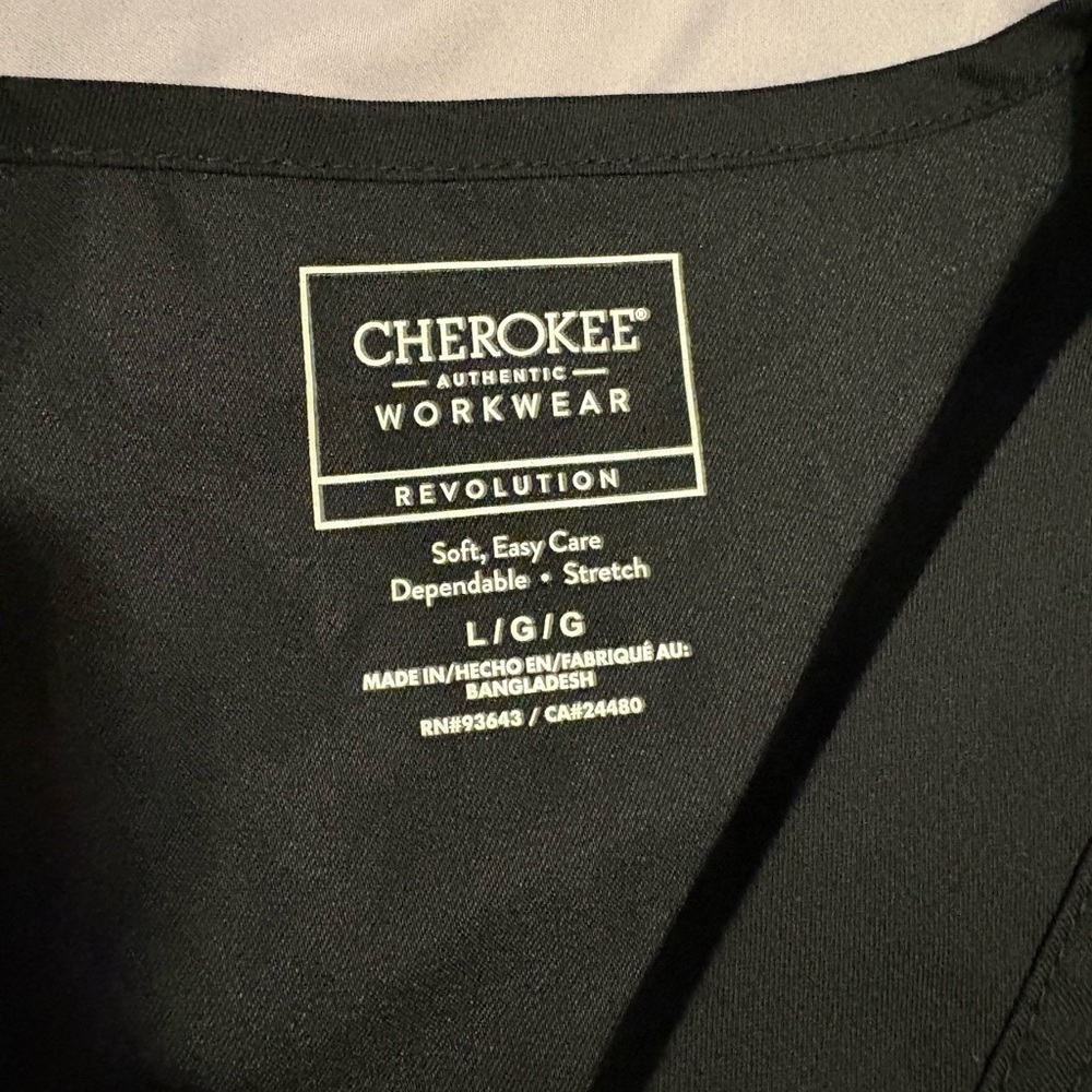 3 men’s Cherokee Revolution Scrub Top